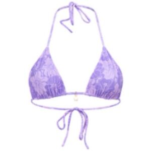 Leni Swims Archive Reversible Triangle Top - Violet size Small